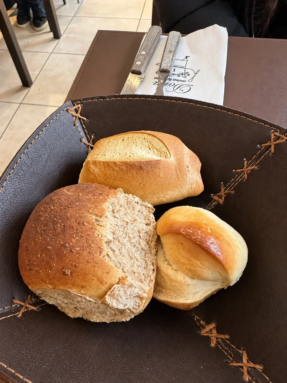 Bread served at Doña Cocina Tipo Casa