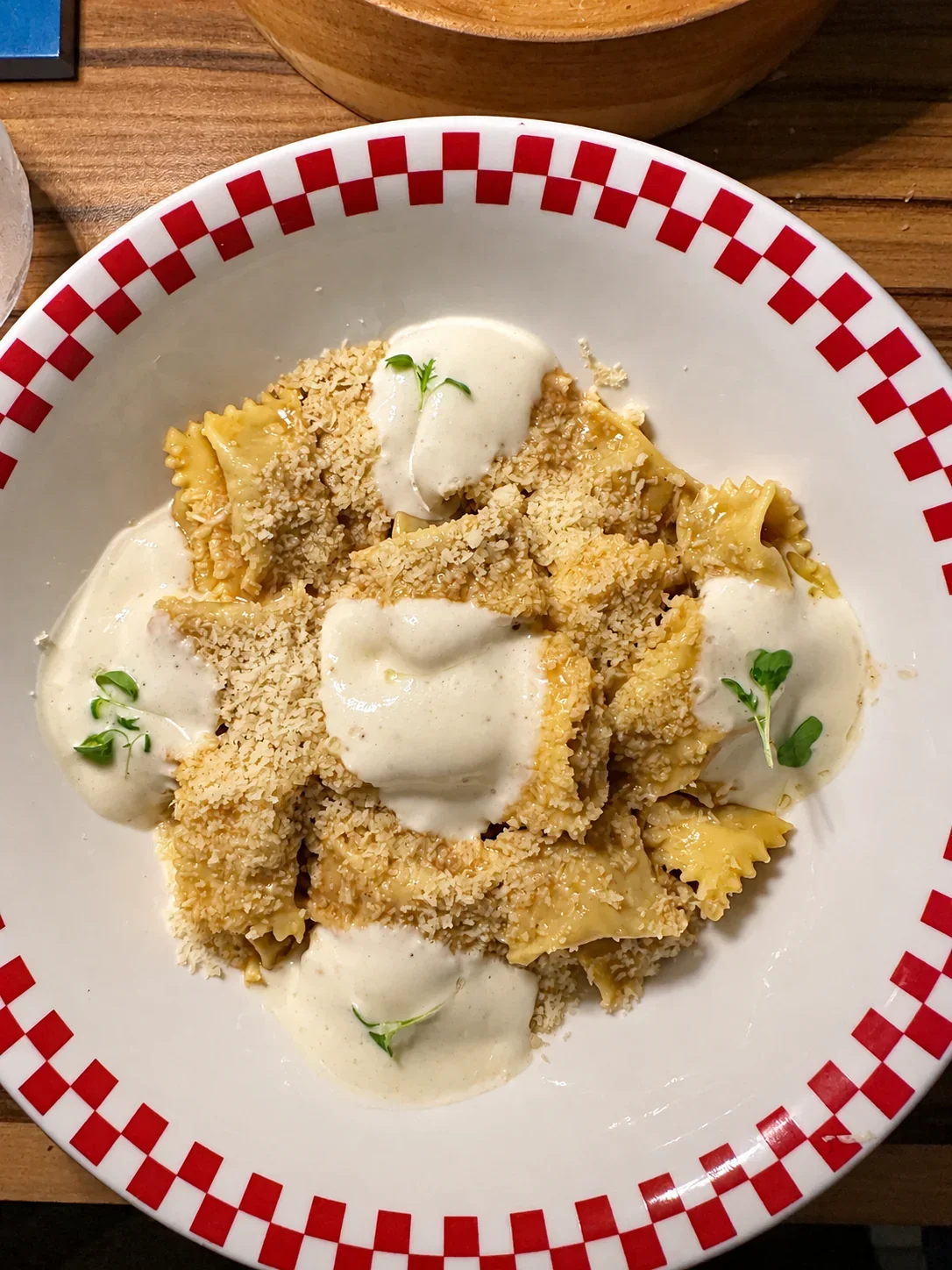 Agnolotti de carne at Evelia in Buenos Aires